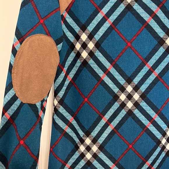 LilyPad Ladies Top Plaid Tunic Blouse Size 2X - Picture 6 of 7